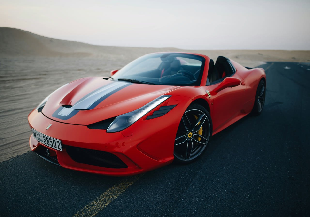 Alquiler Ferrari 458 Spider en Barcelona