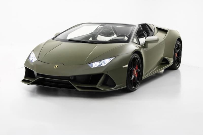 Lamborghini Huracán EVO Spyder de alquiler en Barcelona