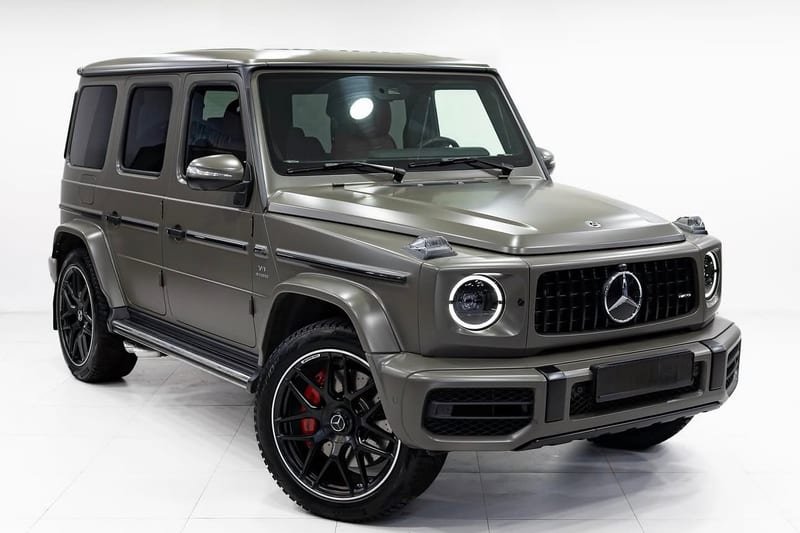 Mercedes-AMG G 63 Verde Oliva de alquiler en Barcelona